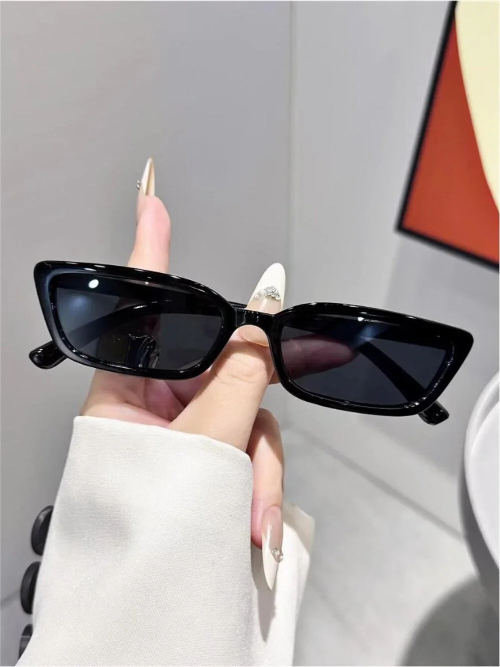 Classic Fashion Cat-Eye Small Frame Sunglasses